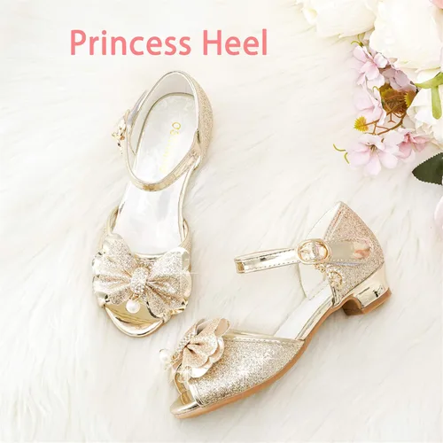Miniatura 4 de Osinnme - Sandalias de boda para niña pequeña y grande