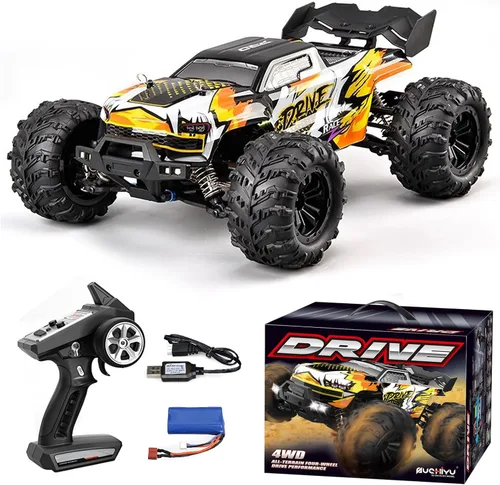 Miniatura 9 de Auto RC rápido sin escobillas 1/12 para adultos, 4WD eléctrico todoterreno RC Monster Truck, 60KM/H de alta velocidad RC coche con Hobbywing ESC