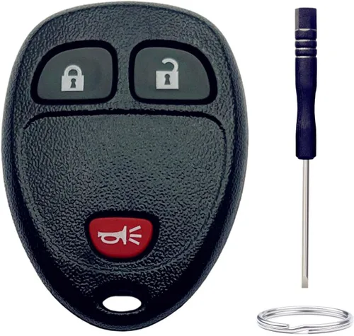 Llavero de reemplazo para Buick/Chevy Avalanche Equinox Express Silverado Traverse/GMC Sierra/Pontiac Torrent 3 botones mando a distancia llavero de