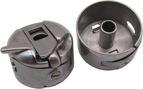Miniatura 2 de CKPSMS Marca - Bobbin Case #BC-31-15 Compatible con/Reemplazo para Singer Brand 31 Class, 31-15, 31-20, 331K Consew Brand 30 130 (2 piezas)