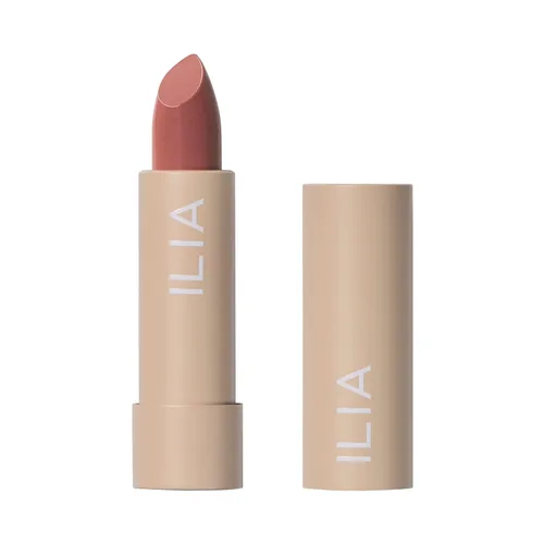 ILIA - Lápiz labial de color bloque | Maquillaje no tóxico, vegano, libre de crueldad, hidratante + de larga duración, color sin moverse con