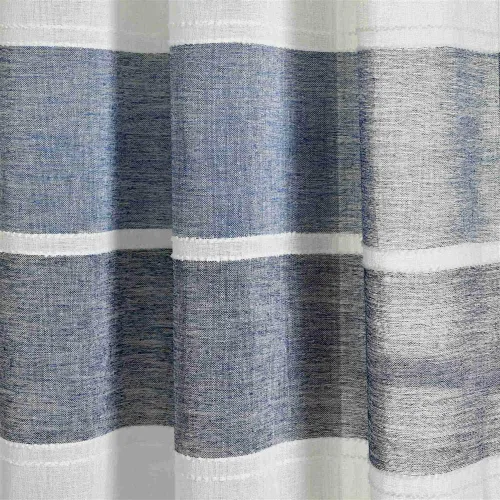 Miniatura 4 de Lush Decor Par de paneles de cortinas transparentes con ojales y textura beige para ventana (84 x 38 pulgadas)