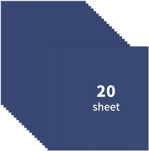 Miniatura 11 de 50 hojas de cartulina negra de 8.5x11", papel de construcción de 250 g/m²/92 lb, papel de impresora premium para proyectos de bricolaje, suministros