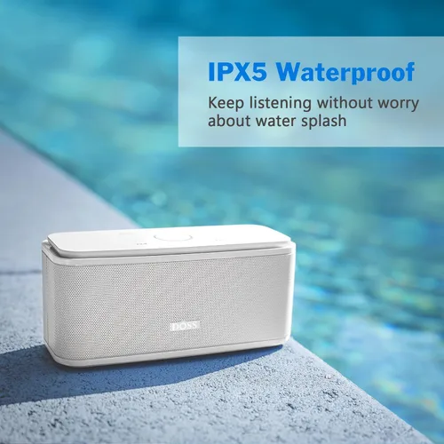 Miniatura 4 de DOSS Touch - Altavoz Bluetooth inalámbrico Blanco