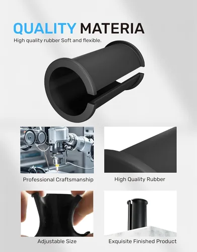 Miniatura 5 de 5 fundas de goma para micrófono, compatibles con Sony Camcorder Rode NTG, Sennheiser MKH Shotgun Mic FX3, FS7, FX6, FX8, FX9, NX80, FS5