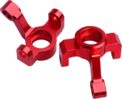 Miniatura 8 de Bloques de dirección de aluminio Bloque de dirección con ruedas y ejes portadores de nudillos Juego de mejoras para 1/18 Traxxas LaTrax Teton Desert