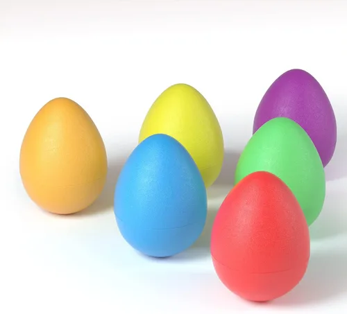 Miniatura 2 de MUSCELL Huevos, instrumentos de percusión profesionales con 6 sonidos para vivo, estudio, música en aula, 36 piezas en 6 colores con embalaje