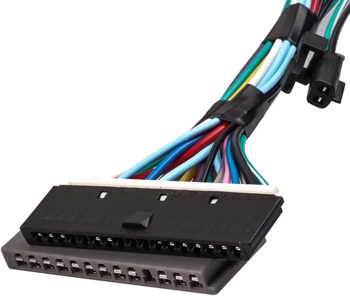 Miniatura 5 de OCPTY Interruptor combinado multifunción: señal de giro, arandelas de limpiaparabrisas, peligro, control de crucero - negro, actuador de botón