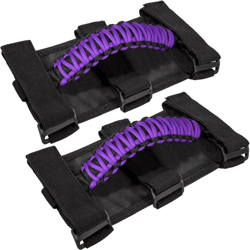 Miniatura 31 de Asas de agarre para Jeep Wrangler JK JKU JL JLU TJ YJ Sports Sahara Freedom Rubicon Unlimited Gladiator JT 1955-2023 UTV ATV Accesorios Premium 550