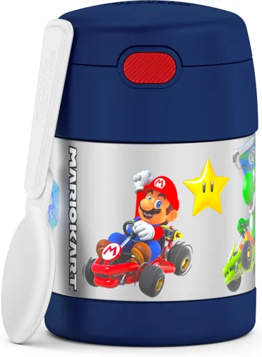 Miniatura 37 de THERMOS FUNTAINER - Tarro de alimentos aislado de 10 onzas, tarro de comida para niños con cuchara plegable, Spider-Man