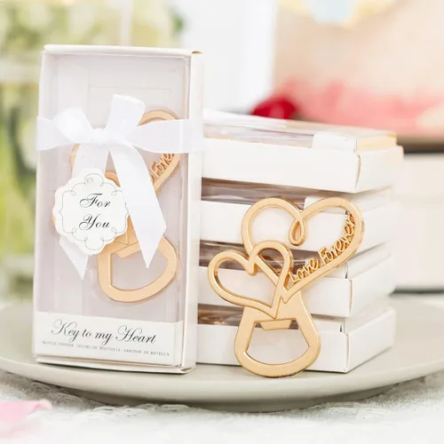 Miniatura 6 de Paquete de 50 abrebotellas Love Forever para regalos de boda para invitados, regalos de fiesta de despedida de soltera, recuerdos o decoraciones