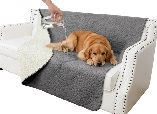 Manta impermeable para perro, lavable, antideslizante, fundas de sofá para mascotas, resistentes al pelo de mascotas, para cama, silla, muebles,