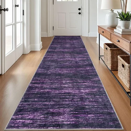 Miniatura 60 de SIILOOM 2 x 3 Alfombra moderna y abstracta para entrada, alfombra neutra azul marino gris multicolor súper suave de área pequeña, alfombras lavables