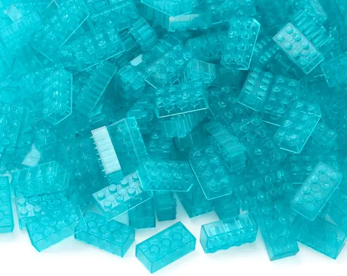 Miniatura 40 de Ladrillos de 2 x 4, lima, 320 piezas partes de color verde amarillento, kit de construcción clásico, conjunto de juego creativo, bloques de juguete