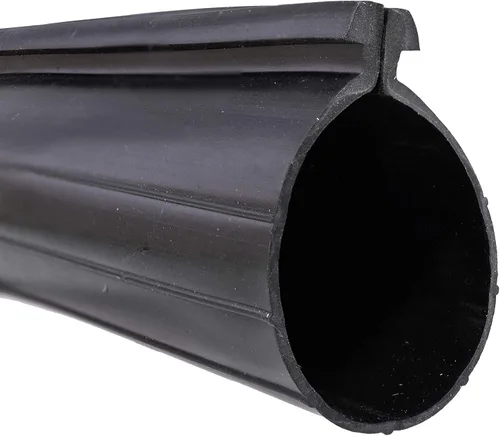 Tira de sello inferior de puerta de garaje para Clopay ajuste para Clopay de una sola ranura de goma inferior sello de clima 18 pies