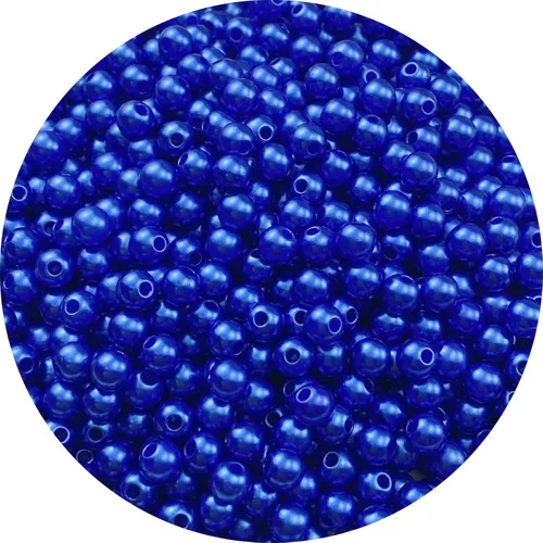 Miniatura 34 de 100 cuentas de perlas para manualidades, perlas de resina de 0.47 pulgadas para hacer joyas, cuentas redondas a granel con agujero para collares