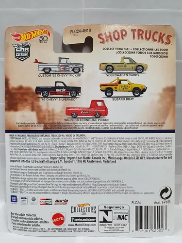 Miniatura 2 de Hot Wheels Vehículo de recogida Ford Econoline de los años 60