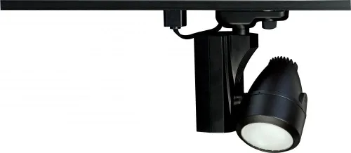 Miniatura 42 de TH205 R20 cabezal de carril cilíndrico de Nuvo, color negro, TH281, 150.00watts, 120.00 volts