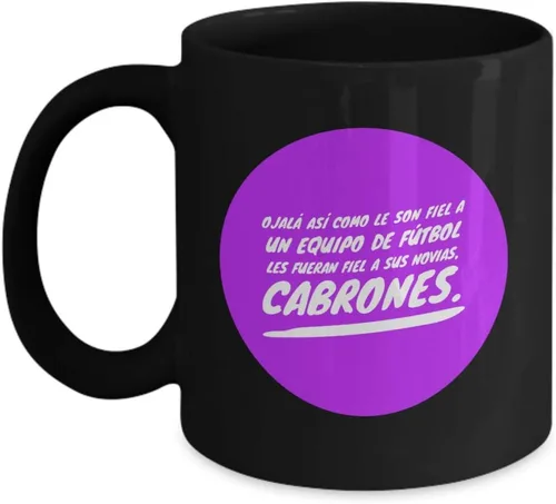Taza de Café Cabrones Vaso, taza café divertidas, tazas personalizadas, taza de café inspiradoras, taza con mensajes positivos.