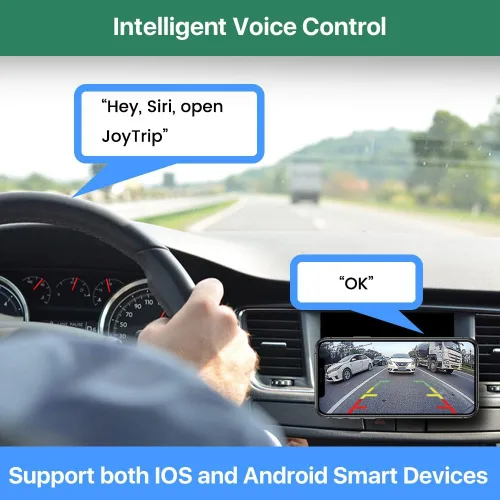 Miniatura 5 de Cámara de respaldo WiFi para auto, GreenYi 5G 720P HD para matrícula trasera/vista frontal reversa para iPhone iPad Android teléfonos inteligentes