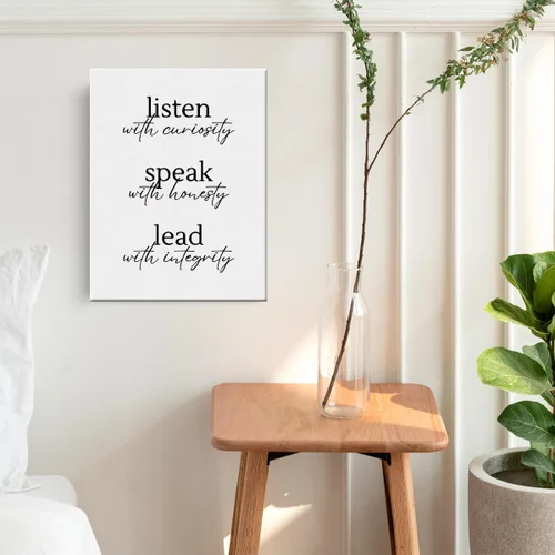 Miniatura 27 de Lienzo cristiano inspirador para pared, enmarcado, regalos religiosos positivos, pinturas en lienzo, póster de versículo bíblico para el hogar