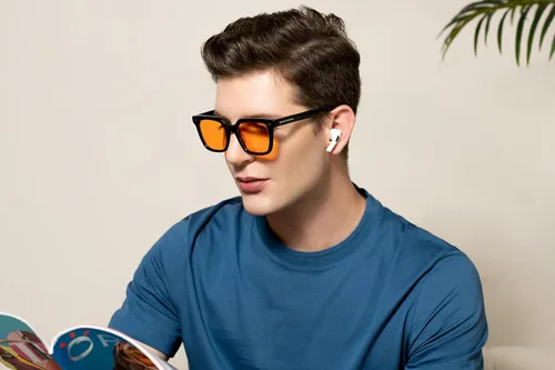 Miniatura 5 de 99.9% Blue Light Blocking Glasses, AR Coating, Computer Screens Gaming for Men Women, Stop Eyestrain, Better Sleep