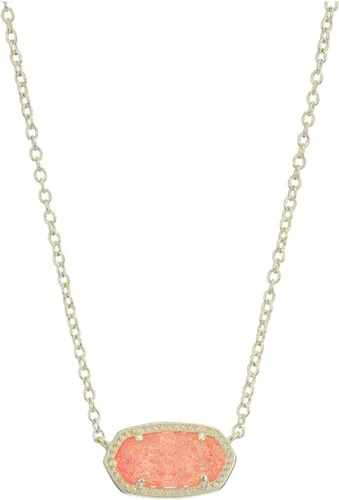 Miniatura 121 de Kendra Scott - Collar Elisa con dije para mujer, joyería de moda, chapado en oro de 14 quilates