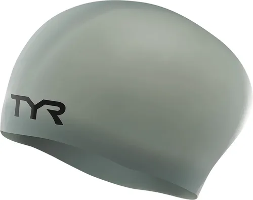 Miniatura 16 de Gorro de natación TYR, de silicona, ideal para pelo largo, no se arruga