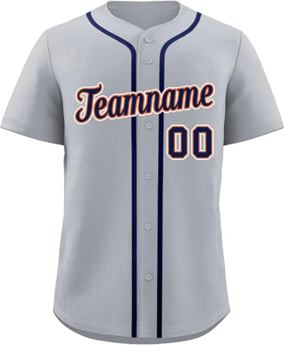 Miniatura 27 de Camisetas deportivas de jersey de béisbol personalizadas, nombre del equipo, número de logotipo, regalo para fanáticos adultos y jóvenes