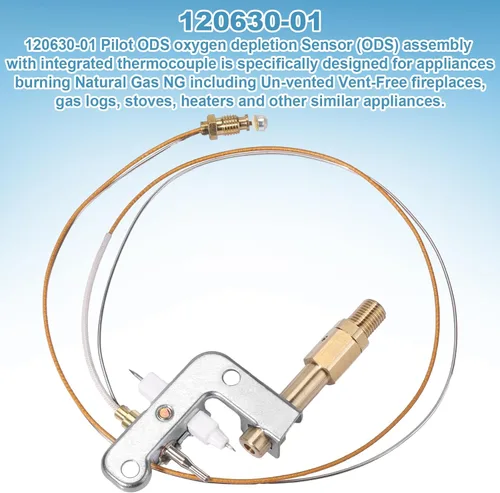 Miniatura 3 de Aillsa Calentador de gas Pilot ODS 120630-01 para calentadores de pared de gas natural sin ventilación por DESA Dyna Glo Propane Heater Glo- Warm