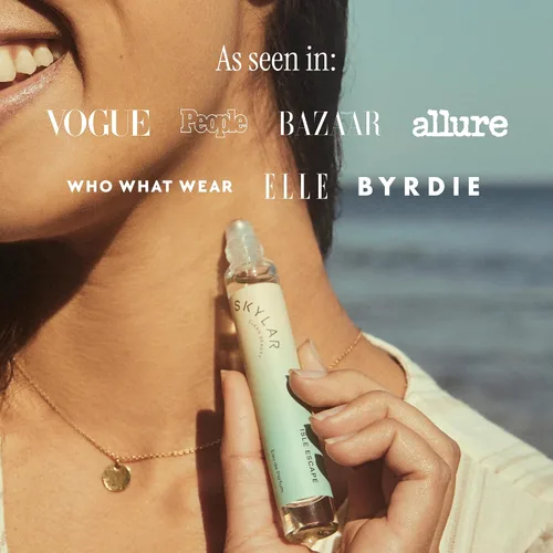Miniatura 7 de Skylar - Perfume Isle Escape, Eau de Perfume, hipoalergénico y limpio, para mujeres y hombres, vegano y seguro, fresco, con notas de bergamota