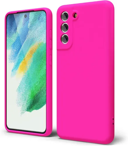 Miniatura 304 de oakxco Funda para teléfono Samsung Galaxy S21 Ultra con agarre de silicona líquida, bonita funda delgada y delgada de goma suave de TPU lisa