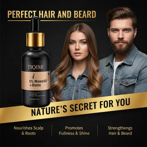 Miniatura 5 de Tratamiento de crecimiento del cabello de minoxidil al 5% para mujeres y hombres, espuma clínicamente probada con biotina y aceite de romero para un