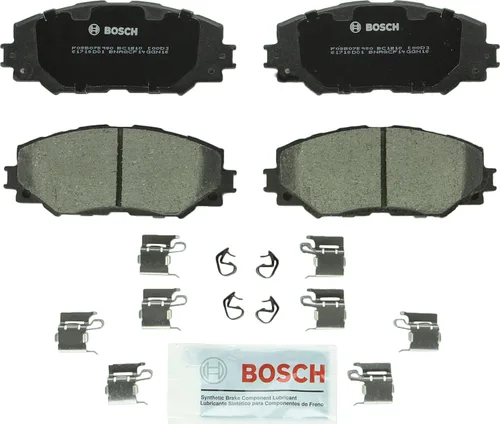 Juego de pastillas de freno Bosch BC1210 QuietCast de calidad superior, disco de cerámica - Compatible con Lexus HS250h seleccionado; Pontiac Vibe;