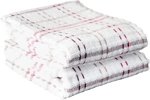 Miniatura 16 de Ritz Royale Collection - Juego de paños de cocina de 100 % algodón peinado, altamente absorbente, 13-3/4 x 12 pulgadas, 3 unidades, grafito sólido