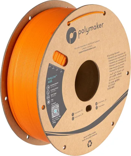 Miniatura 17 de Polymaker Filamento ABS Pro para impresora 3D de 0.069 pulgadas, color negro, ABS de grado de ingeniería de 2.2 lbs con alta resistencia al calor