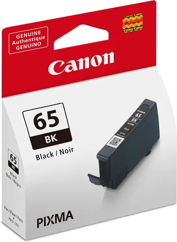 Miniatura 3 de Canon CLI-65 Depósitos de tinta negra genuina, compatibles con impresoras PIXMA PRO-200 y PIXMA PRO-200S (paquete de 2)