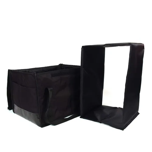 Miniatura 8 de HP142 Sistema de entrega de alimentos con calefacción, bolsa regular, 20 pulgadas de largo x 13 pulgadas de ancho x 13 pulgadas de alto, negro