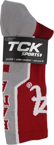 Miniatura 3 de TCK NCAA Perimeter Crew Socks, calcetines deportivos de equipo de rendimiento atlético para hombres y mujeres, absorben la humedad, con licencia