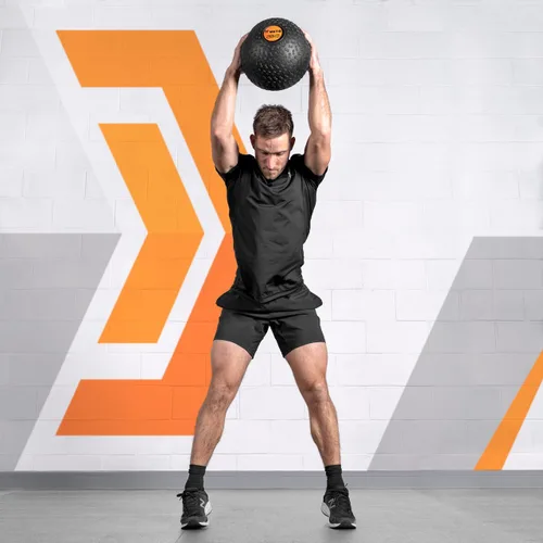 Miniatura 2 de METIS Pelotas de fitness [7lbs-66lbs] Construye fuerza y mejora el fitness con pelotas de golpe resistentes a rebotes, disponibles individualmente