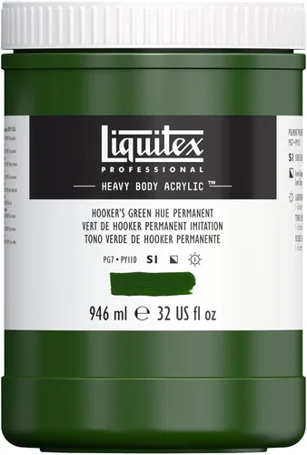 Miniatura 97 de Liquitex Pintura Acrílica Profesional de Cuerpo Pesado, Tubo de 2 oz (59ml), Rojo Fluorescente