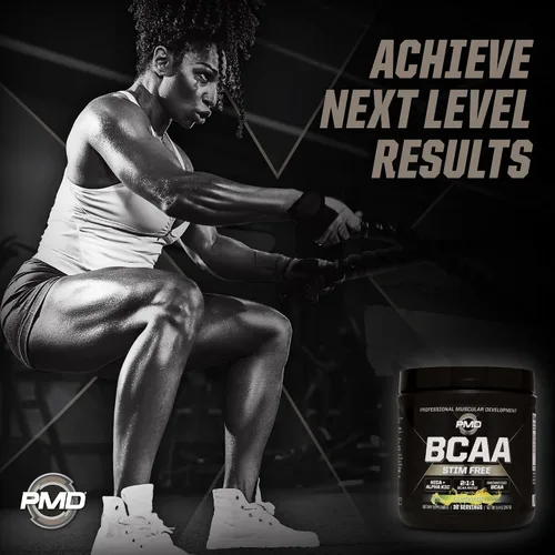 Miniatura 9 de PMD Sports BCAA - Aminoácidos sin estimulación – Mejor rendimiento de entrenamiento, recuperación mejorada, energía diaria, constructor muscular