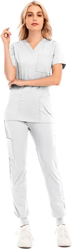 Miniatura 4 de HARGLESMAN Conjuntos de uniformes médicos para mujer