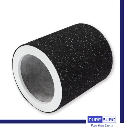 Miniatura 5 de PUREBURG Juego de filtros de repuesto compatibles con Hunter HP400 purificador de aire cilíndrico de torre, H13 True HEPA + 4 x carbón activado