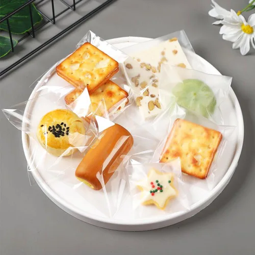 Miniatura 6 de Bolsas de celofán de 4.5 x 6.5 pulgadas transparentes para galletas de violonchelo, bolsas resellables autoadhesivas, 100 unidades para tarjetas