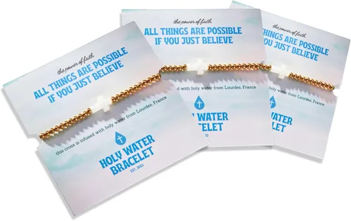 Miniatura 19 de Pulsera Elástica Holy Water Para Mujeres