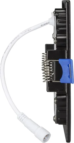 Miniatura 3 de Maxxima Foco empotrable LED cuadrado ultrafino de 4 pulgadas, 5 CCT seleccionables a color, 2700 K/3000 K/3500 K/4000 K/5000 K, 700 lúmenes, borde
