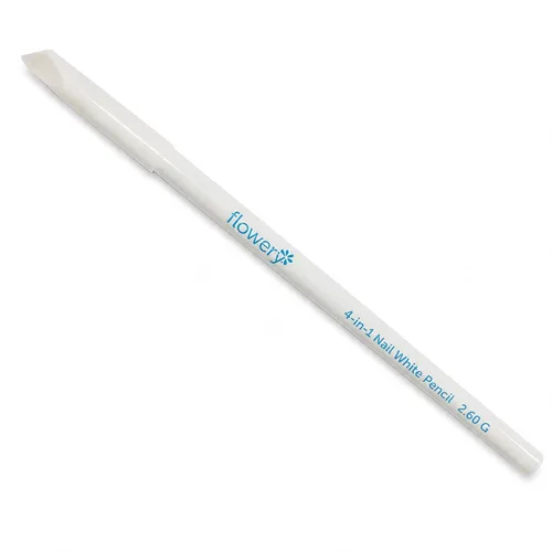 Lápiz de uñas blanco