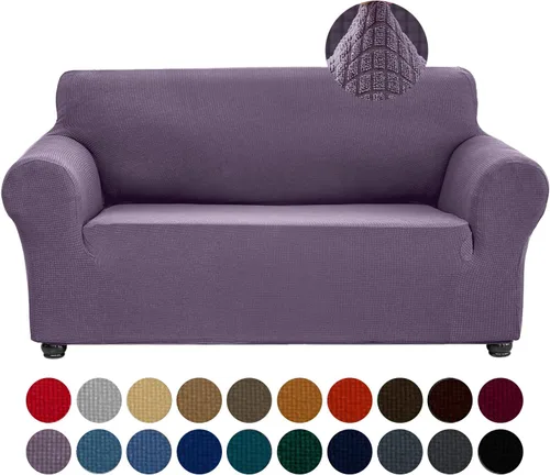 Miniatura 35 de Joccun Funda Elástica para Silla Sofá, Funda de Sofá de 1 Pieza Tela Jacquard de Spandex con Parte Inferior Elástica, Protector de Muebles Lavable
