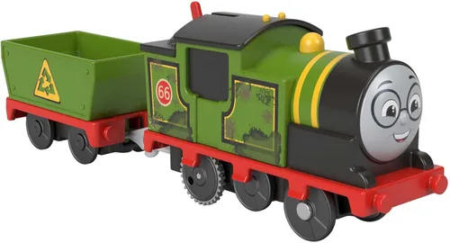 Thomas & Friends Tren de Juguete Motorizado Whiff con Pilas, Motor y Vagón de Carga para Juego de Simulación para Niños en Edad Preescolar a Partir